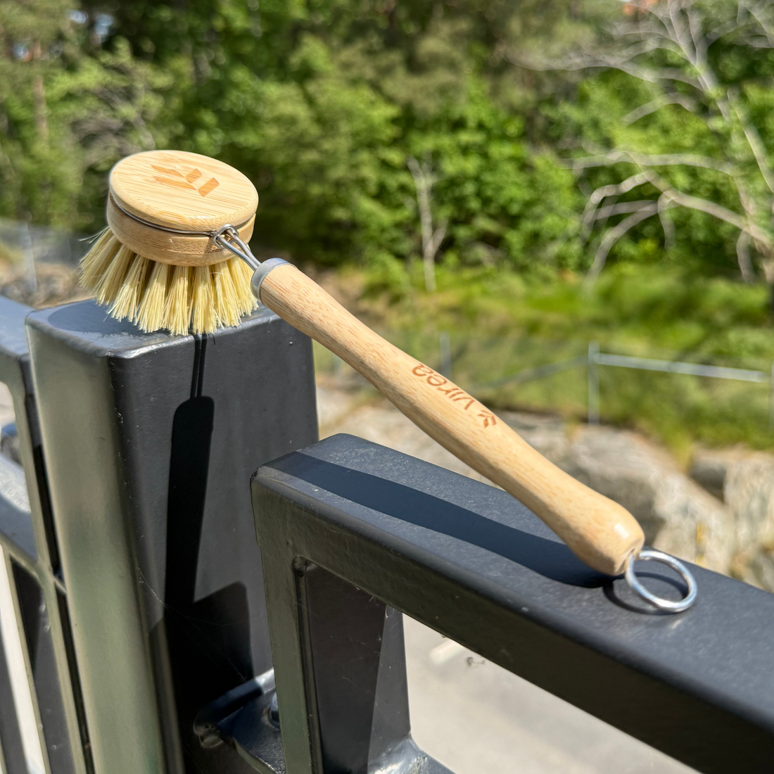 Eko opvaskebørste i bambus og sisal