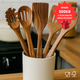 Køkkenredskaber i Akacietræ 5-pack