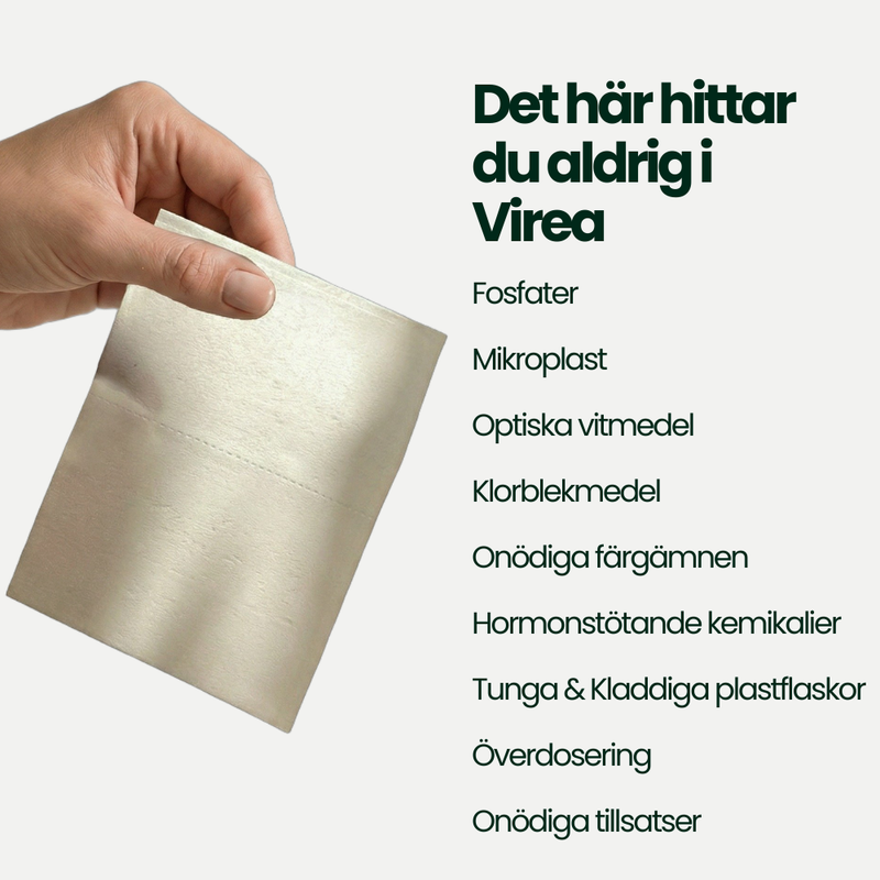 Miljøvenlige vaskeark